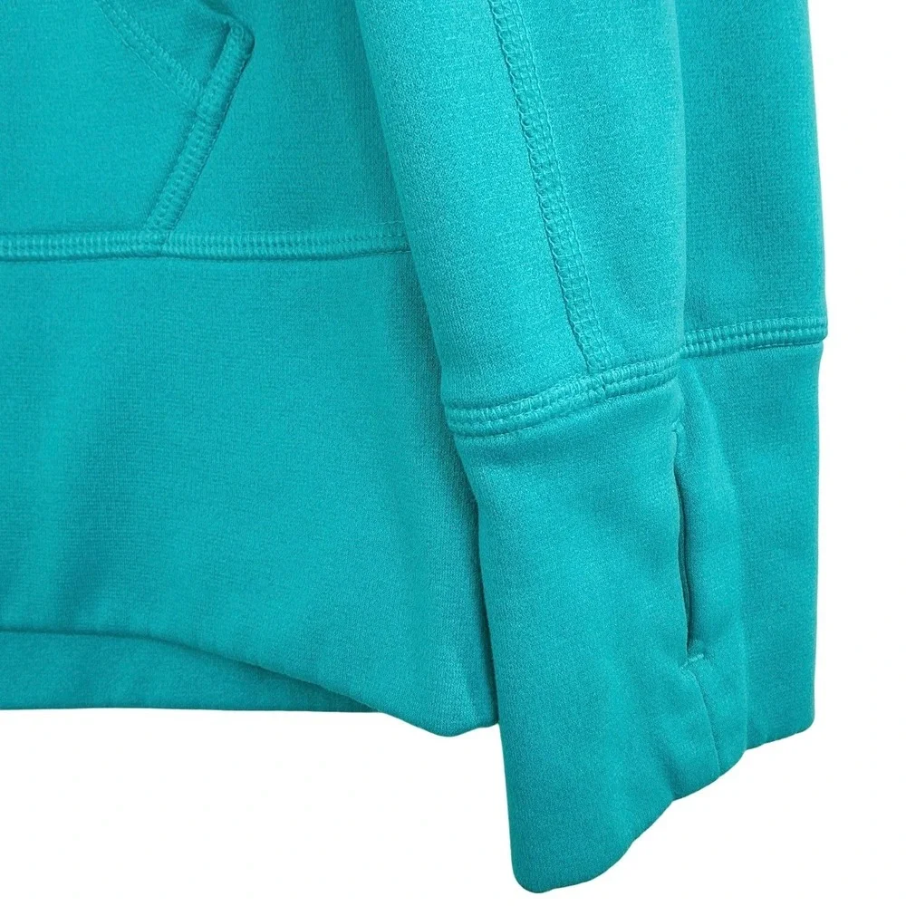 Nike Therma-FIT Men's Medium‎ Teal Crewneck Sweatshirt Pullover Pocket Athletic